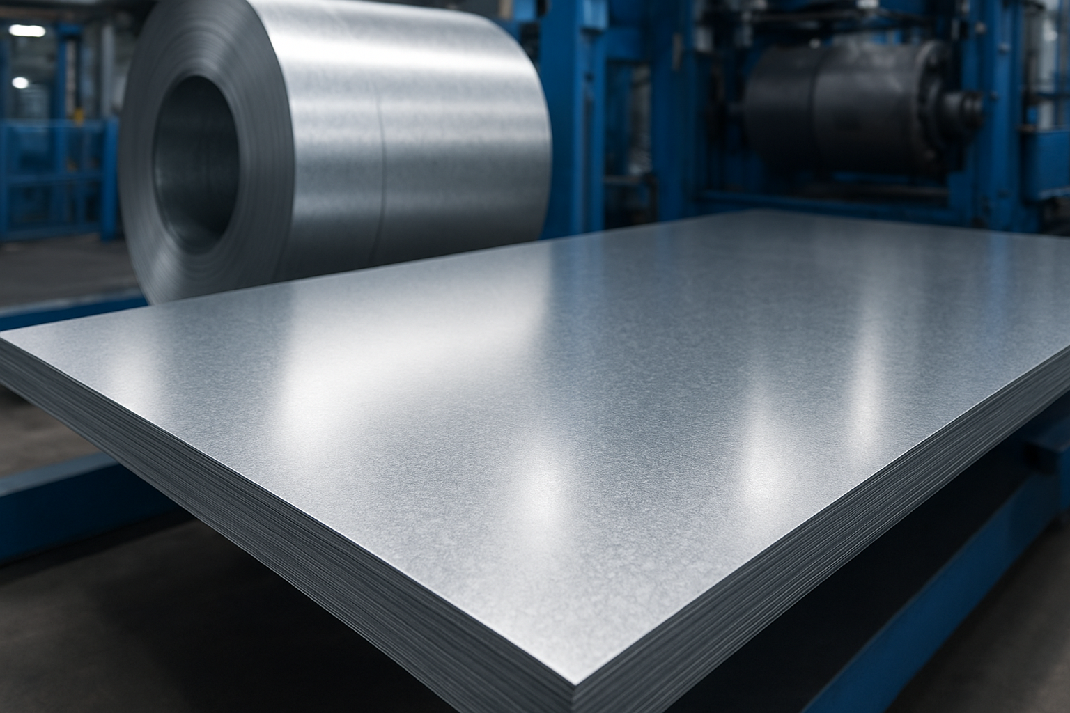 بررسی کیفیت و ضخامت‌های ورق گالوانیزه